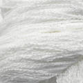 100% POLYESTER CHENILLE LIKE YARN RAW WHITE